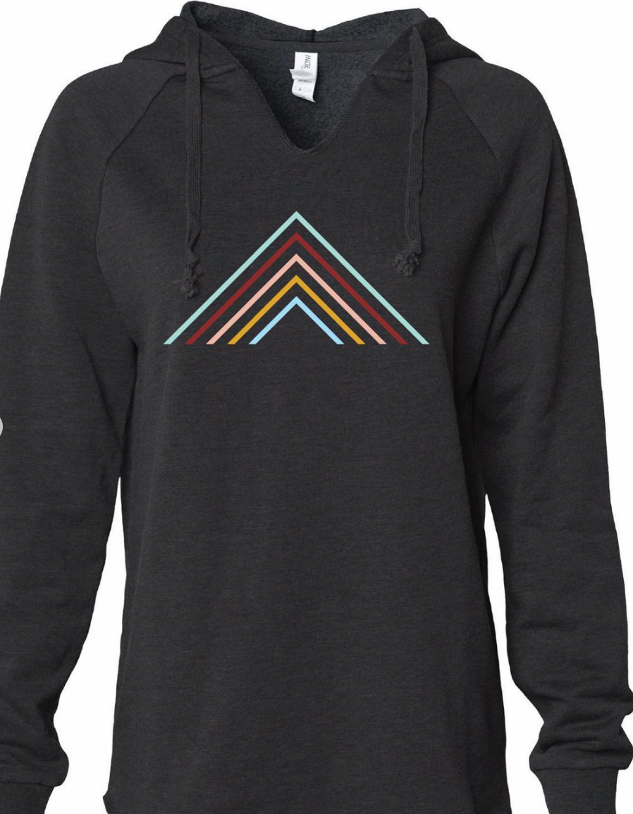 Spring sweater - Black Triangle logo