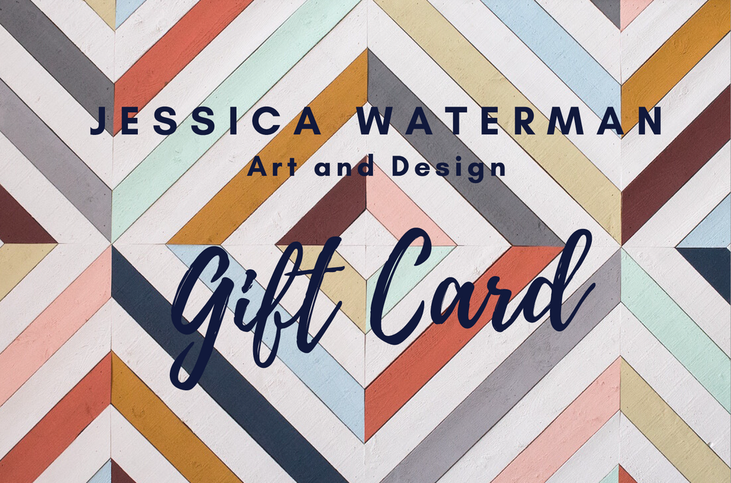 Jessica Waterman Art and Design Gift Card