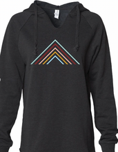 Load image into Gallery viewer, Spring sweater - Black Triangle logo
