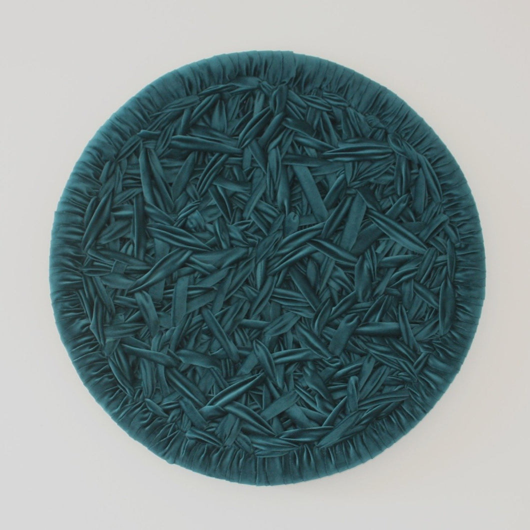 Dark Green Velvet Weaving 28