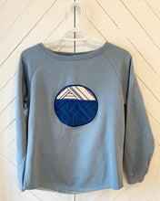 Load image into Gallery viewer, Blue Trimscape Sweater

