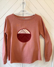 Load image into Gallery viewer, Pink Trimescape sweater
